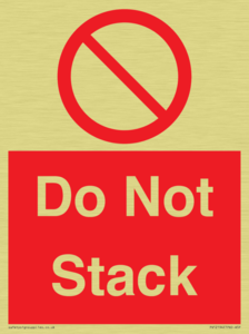 Do Not Stack 